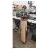 Assorted Golf Clubs w/ Bag Assorted Golf Clubs w/ Bag
