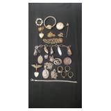 Tray Of Assorted Sterling Silver/925 Jewelry & Tray Of Assorted Sterling Silver/925 Jewelry &