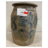 Blue Decorated Stoneware Crock Blue Decorated Stoneware Crock
