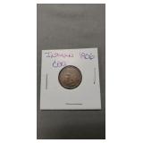 (1) 1906 Indian Head One Cent Coin (1) 1906 Indian Head One Cent Coin