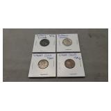 (2) Indian Head/Buffalo Nickels & (2) Wheat (2) Indian Head/Buffalo Nickels & (2) Wheat