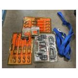 New Craftsman Clamp Set, Ratchet Tie-Downs New Craftsman Clamp Set, Ratchet Tie-Downs