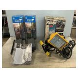Portable Clamp Light, Pair Of GE Handheld CB�s Portable Clamp Light, Pair Of GE Handheld CB�s