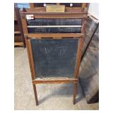 Vtg Chalkboard Vtg Chalkboard