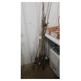 Assortment Of Fishing Rod & Reels Assortment Of Fishing Rod & Reels