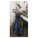 Assorted Golf Clubs w/ Bag Assorted Golf Clubs w/ Bag