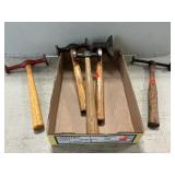 Assorted Auto Body, Flattener Hammers Assorted Auto Body, Flattener Hammers