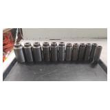 (12) Mac Tools Sockets (1/2" Drive/Standard) (12) Mac Tools Sockets (1/2" Drive/Standard)