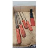 (4) Snap-On Files & More (4) Snap-On Files & More