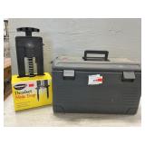 Unused Mole Trap & Tool Set In Case Unused Mole Trap & Tool Set In Case