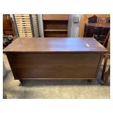 Unmarked Cedar Chest w/Wheels Unmarked Cedar Chest w/Wheels