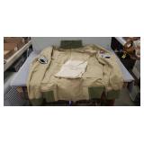 (1) Military Jacket (Size 2XL) & (2) Cloth Bags (1) Military Jacket (Size 2XL) & (2) Cloth Bags