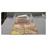 (2) Vintage Comic Books & Box Of Assorted Vintage (2) Vintage Comic Books & Box Of Assorted Vintage