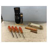 Dewalt Multitool, Stanley Screwdrivers, Wooden Dewalt Multitool, Stanley Screwdrivers, Wooden
