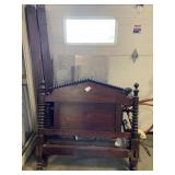 Antique Solid Wood Bed Frame Antique Solid Wood Bed Frame