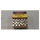 (1) Vintage Box Of Western Super-X 22 W.R.F Ammo (1) Vintage Box Of Western Super-X 22 W.R.F Ammo