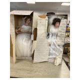 Pair Of Ashton Drake Porcelain Dolls Pair Of Ashton Drake Porcelain Dolls