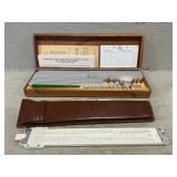Wrico Lettering Guise Set, Lutz Slide Rule Wrico Lettering Guise Set, Lutz Slide Rule