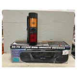 Lenox Radio/Cassette, 4 In 1 Light Lenox Radio/Cassette, 4 In 1 Light