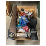 Box Lot  Loaded With Hand Tools, Hardware Box Lot  Loaded With Hand Tools, Hardware