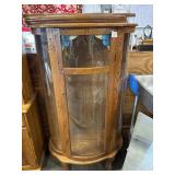 Bowed Glass China Cabinet Bowed Glass China Cabinet