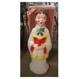 (1) Choir Boy Blow Mold w/ Box (30" Tall) (1) Choir Boy Blow Mold w/ Box (30" Tall)