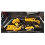 DeWALT 20V Cordless Tool Kit w/ Case DeWALT 20V Cordless Tool Kit w/ Case