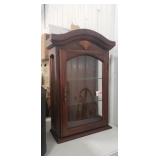 Wooden Display Case w/ Glass (Wall Mount/Table Wooden Display Case w/ Glass (Wall Mount/Table