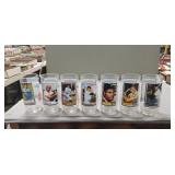 (7) Vintage Baseball Collector Glasses (7) Vintage Baseball Collector Glasses