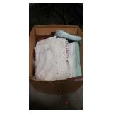 Box Lot Of Assorted Linens Box Lot Of Assorted Linens