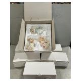 (5) Ashton Drake Porcelain Ornament Sets (5) Ashton Drake Porcelain Ornament Sets