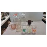 Tray Lot Of Assorted Glassware Tray Lot Of Assorted Glassware