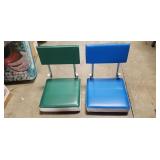 (2) Portable Folding Stadium Seats (2) Portable Folding Stadium Seats
