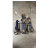 (3) Trailer Hitch Ball Mounts (3) Trailer Hitch Ball Mounts