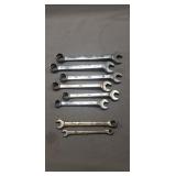 (6) Mac & (2) Matco Metric Wrenches (6) Mac & (2) Matco Metric Wrenches