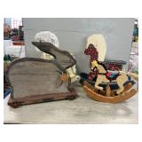 Decorative Rocking Horses, Rolling Rabbit Decorative Rocking Horses, Rolling Rabbit