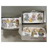 (3) Ashton Drake Angel Ornament Sets (3) Ashton Drake Angel Ornament Sets