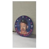 Vintage Mickey Mantle Hologram Disc (4.5" Vintage Mickey Mantle Hologram Disc (4.5"