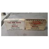 (39) Rounds 7.62mm Nato Ammo (1 Box Is Factory (39) Rounds 7.62mm Nato Ammo (1 Box Is Factory