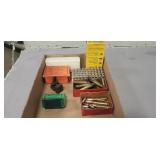 Tray Of Assorted Ammunition Related Items, Bullet Tray Of Assorted Ammunition Related Items, Bullet