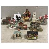 Assorted Collectible Houses Assorted Collectible Houses