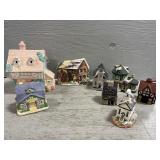 Lefton Mill, Porcelain, Ceramic Houses Lefton Mill, Porcelain, Ceramic Houses