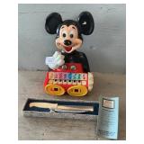 1980 Mickey Mouse Xylophone, Vintage Magna Wonder