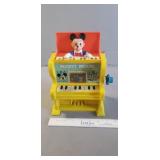 Vintage Mickey Mouse Musical Jack In The Box