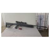 Crosman Fury II Blackout Air Rifle w/ Scope &