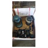 (1) Dietz Lantern, (1) Rechargeable Lantern w/