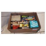 Box Lot Includes A Plastic Storage Container w/