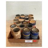 (19) Antique Phonograph Cylinders