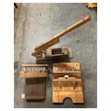Assortment Of Woodworking Jigs