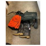 Size 9 & Size 10 Waders, Cabeloï¿½s Backpack